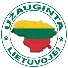 Užauginta Lietuvoje